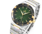 OMEGA Constellation 41mm Green Dial Steel - Image 3