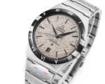 OMEGA Constellation 41mm Silver Ceramic Watch - Image 3