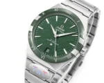OMEGA Constellation 41mm Green Ceramic Watch - Image 3