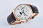 Longines Master Moonphase Chronograph L2.773.4.78.6 Rose Gold Leather - Image 3