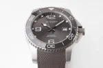 Longines Conquest Grey Dial Rubber Strap - Image 3
