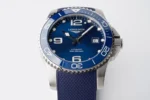 Longines Conquest Blue Dial Rubber Strap - Image 3