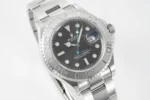 Rolex Yacht-Master 40mm Stainless Steel Watch with Black Dial and Oyster Bracelet - Image 3