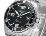 Longines Conquest Black Dial Steel Watch (2) - Image 3