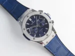 HB Hengbao Hublot Classic Fusion 45mm Blue Leather Strap Automatic Watch - Image 3