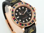 Rolex Yacht-Master Rose Gold Black Rubber - Image 3