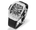 Hublot Spirit of Big Bang King Gold Chronograph Watch – Black Rubber Strap, Limited Edition - Image 3