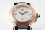 Cartier Pasha de Cartier Watch Rose Gold Black Leather - Image 10
