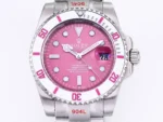 Rolex Submariner PARAKEET – Custom Pink Gradient Dial, Stainless Steel Watch - Image 3