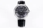 Cartier Ballon Bleu 42mm Black Automatic Watch - Image 3