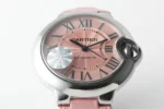 Cartier Ballon Bleu 33 Pink Leather - Image 3