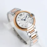 Cartier Ballon Bleu Automatic Watch Rose Gold Steel - Image 3