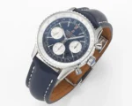 Breitling Navitimer 1 B01 Chronograph Blue Leather - Image 3