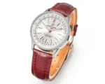 Breitling Navitimer Automatic Silver Red Leather - Image 3