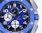 Audemars Piguet Royal Oak Offshore Blue Chronograph - Image 3