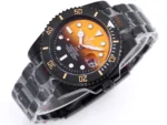 Rolex Submariner PARAKEET – Custom Gradient Green Dial, Black Carbon Fiber Bezel, 904L Steel Watch - Image 3