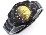 Rolex Submariner PARAKEET – Custom Gradient Green Dial, Black Carbon Fiber Bezel, 904L Stainless Steel Watch - Image 3