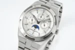 Vacheron Constantin Overseas 4300V Perpetual Calendar Watch – Silver Dial, Stainless Steel Bracelet - Image 3