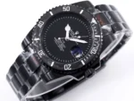 Rolex Submariner PARAKEET – Black Custom Carbon Fiber Bezel, Gradient Green Dial - Image 3