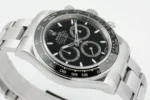 Rolex Daytona M126500LN Perfect Edition – Silver Stainless Steel, Black Dial, Chronograph Watch - Image 3