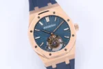Audemars Piguet Royal Oak Tourbillon Blue Rubber - Image 3