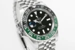 Rolex GMT-Master II GMT Black Dial Green Bezel Stainless Steel Watch - Image 3