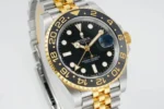 Rolex GMT-Master II GMT Black Dial Two-Tone Stainless Steel and Gold Watch - Image 3