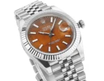 Rolex Datejust 41 Custom Orange Dial Steel - Image 3