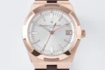 Vacheron Constantin Overseas 4500V Series – Rose Gold Case, Brown Rubber Strap, Luxury Automatic Watch - Image 3