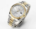 Rolex Datejust Two-Tone Silver Dial Automatic Watch with 3235 Movement - Image 3