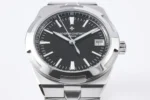 Vacheron Constantin Overseas 4500V Series – Silver Stainless Steel Watch with Black Dial, Automatic Movement - Image 4
