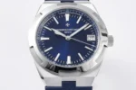 Vacheron Constantin Overseas 4500V Series – Blue Dial, Rubber Strap, Luxury Steel Watch - Image 4