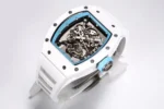Richard Mille RM055 White Ceramic Watch - Image 4