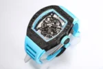 Richard Mille RM055 NTPT Blue Rubber Strap - Image 4
