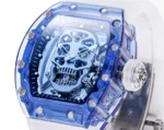 Richard Mille RM052 Blue Skeleton Watch - Image 4