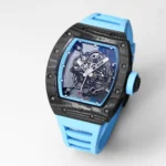 Richard Mille RM055 Carbon Fiber Blue Watch - Image 4