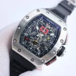 Richard Mille RM011-FM Titanium Chronograph Black - Image 4