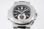 Patek Philippe 5980 Nautilus Black Dial Steel - Image 4