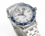 OMEGA Seamaster Planet Ocean 600m Co-Axial Master Chronometer 42mm Diver’s Watch – White Dial, Stainless Steel Bracelet - Image 4