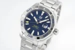 TAR Super Tag Heuer Series Watch – Silver Stainless Steel, Blue Dial, Formal & Casual Style, SW200 Movement - Image 9