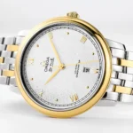 Omega De Ville Prestige Silver Two-Tone Watch - Image 4