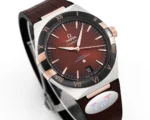 OMEGA Constellation Meteorite 41mm Brown Leather - Image 4