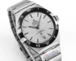 OMEGA Constellation Ceramic Bezel Silver Watch - Image 4