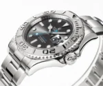 Rolex Yacht-Master 40 Stainless Steel Watch with Black Dial – Classic Elegant Design - Image 4