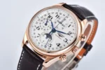 Longines Master Moonphase Chronograph L2.773.4.78.6 Rose Gold Leather - Image 4