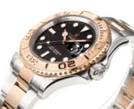 Rolex Yacht-Master 40mm Two-Tone Stainless Steel & 18k Everose Gold with Black Dial Automatic Watch - Image 4