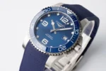 Longines Conquest Blue Dial Rubber Strap - Image 4