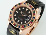 Rolex Yacht-Master Rose Gold Black Rubber - Image 4