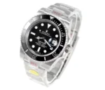 Rolex Submariner Super Clone – Black Dial, Two-Tone Oyster Bracelet - Image 4