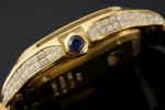Cartier Santos de Cartier Watch Gold White - Image 4